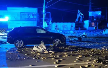 Появились видео первых минут после циничного удара по Запорожью