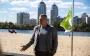 В Киеве на Оболонском острове подняли Green Flag: реакция Кличко: реакция Кличко