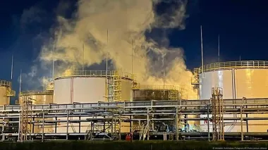 СБУ поразили дронами нефтеперекачивающую станцию "Тиньговатово" в РФ — источники