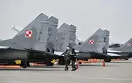 У Польщі підняли винищувачі через ракетний удар РФ по Україні
