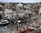 ‘Hundreds’ of Russian missiles and drones hit Ukraine as Poland scrambles jets