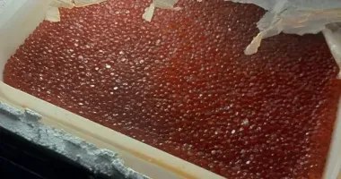 На Волыни таможенники изъяли центнер российской икры и крабового мяса