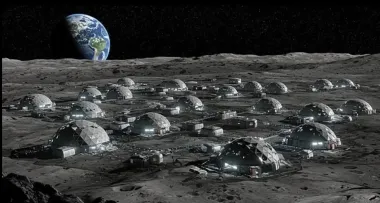 NASA собирается построить целую деревню на Луне с ядерным реактором до 2035 года