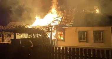 В Житомирской области во время пожара в доме погибли два человека