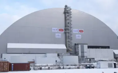 Blackout at Chornobyl NPP after Russian strike on Slavutych power infrastructure