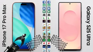 iPhone 17 Pro Max проиграл Galaxy S25 Ultra в точнейшем тесте скорости работы (видео)