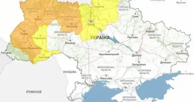 Погода в Україні 3 жовтня: заморозки на заході та мокрий сніг у Карпатах