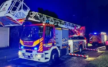 Dormitory at medical institute was on fire in Zhytomyr, four students poisoned by carbon monoxide smoke
