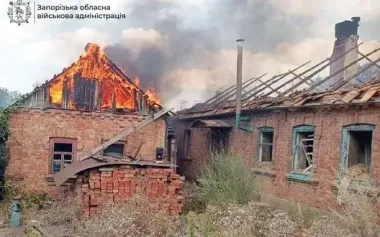 Occupiers attacked Zaporizhzhia 615 times: civilians were wounded, houses were damaged, garage, and car were destroyed. PHOTOS