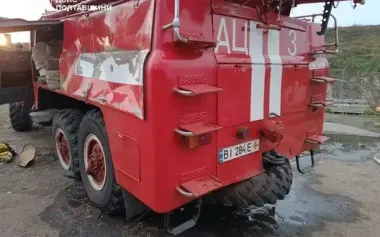 Rescuers came under repeated fire in Poltava region - State Emergency Service. PHOTOS