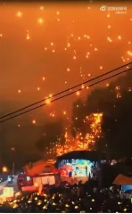 В Китае дроновое фейерверк-шоу вышло из-под контроля и превратилось в кошмар (фото)