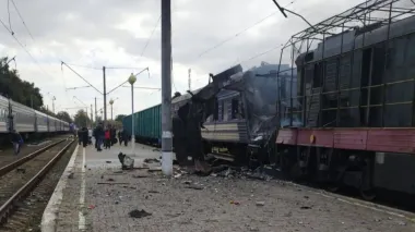 At least eight people hospitalized following enemy drone strikes on passenger trains in Shostka – PGO