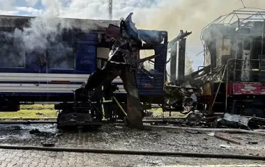 У Шостці загинув чоловік внаслідок удару РФ по вокзалу