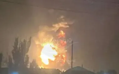 Drone attack on occupied Crimea: explosions heard in Saky, Feodosia and Yevpatoria. VIDEO