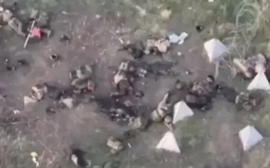 Forty bodies of eliminated occupiers lie along path on outskirts of Novotoretske. VIDEO 18+