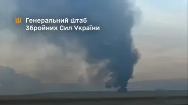Ukrainian forces hit Russian explosives factory and Feodosia oil complex, sparking fires and explosions