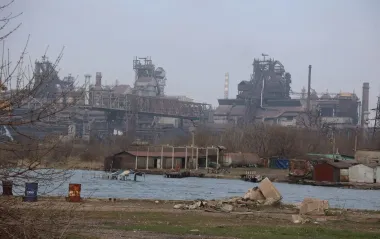 В Киеве презентовали культурно-художественный проект "Место сопротивления", посвященный крепости "Азовсталь"