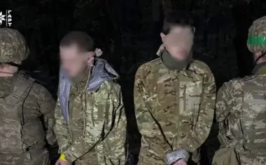 Border guards from "Hart" brigade captured two Russian soldiers in Kharkiv region. VIDEO+PHOTOS