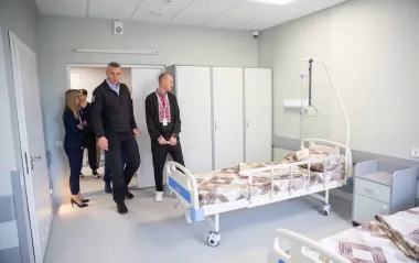 После капремонта в Киеве открыли хирургическое отделение, где восстанавливаются раненые военные, - Кличко