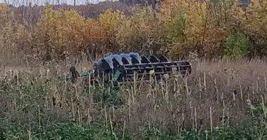 В Харьковской области во время полевых работ трактор наехал на взрывчатку