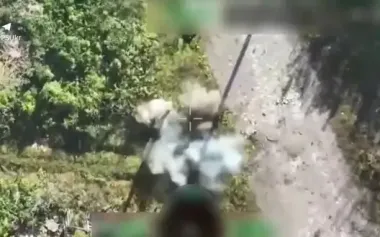 Accurate and ruthless: border guards destroyed field warehouse and Russian army equipment. VIDEO