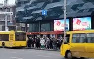 В Києві частково замінили електротранспорт автобусами