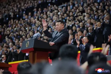 North Korea's Kim vows to build a 'socialist paradise' ahead of a likely military parade