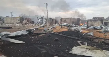 Россияне разрушили агрофирму в Харьковской области