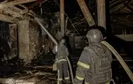 У ДСНС показали наслідки атаки дронів на Чугуїв