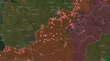DeepState: Росіяни просунулися в трьох населених пунктах на Донеччині та Запоріжжі