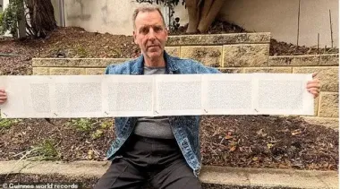 Чоловік із найдовшим у світі ім’ям встановив світовий рекорд - подробиці