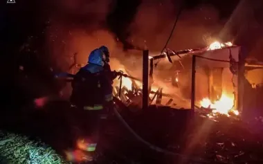 Russian attack on Odesa region: woman wounded, gas, and energy infrastructure damaged, district administration building damaged, recreation centre burned down. VIDEO+PHOTOS