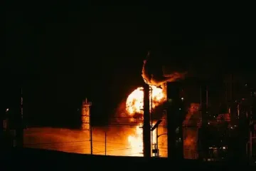 Вибухи у Криму: масштабна пожежа спричинила блекаут