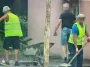 В в/ч на Львовщине солдат вместо службы отправляли класть брусчатку (фото)