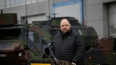 Defense support and financial assistance are focus of Stefanchuk's visit to Germany