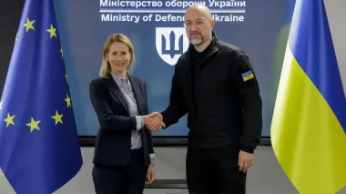 Shmyhal, Kallas discuss bolstering Ukraine, Europe security
