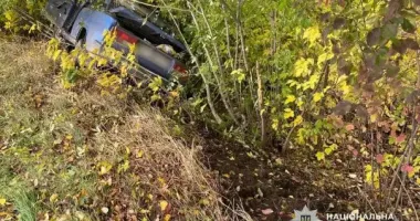 Внаслідок ДТП на Черкащині 57-річний водій потрапив у кювет і загинув на місці