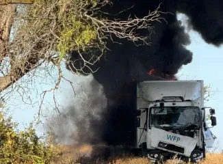 Армія РФ здійснила напад на гуманітарну місію ООН у Херсонській області