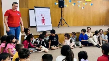 Ukrainian Red Cross has trained about 400,000 people in first aid across Ukraine