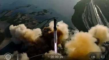 Компания Илона Маска завершила испытание ракеты Starship для полетов на Луну и Марс (видео)