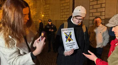 В Одессе собрались люди на митинг против Труханова
