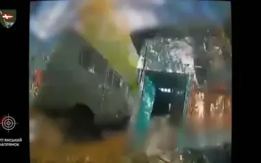 Sapsan drones destroyed "loaf", quad bike and enemy antennas in Kupiansk direction. VIDEO