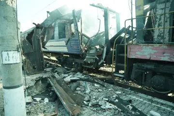Russia makes more precise drones and is using them to attack Ukraine’s vital rail network