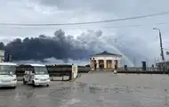 Во время атаки на нефтебазу в Крыму сгорели трое рабочих - СМИ