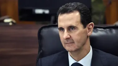 Secret mass grave in the desert. The Assad regime tried to hide the mass killings of Syrians