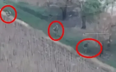 Soldiers of 110th SMB destroyed enemy assault group of three occupiers. VIDEO