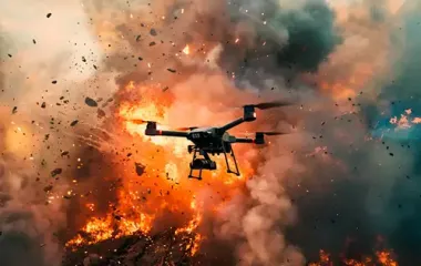 Watch: drones attacked the Balashivskaya PTS in the Volgograd region of the Russia