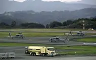 В Японии три военных вертолёта США совершили аварийную посадку