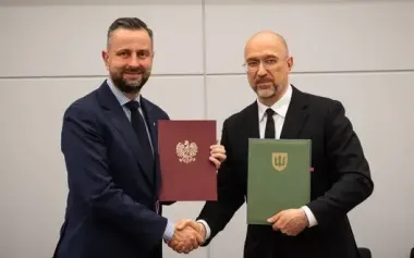 Ukraine and Poland sign letter of intent on defense industry cooperation. PHOTO