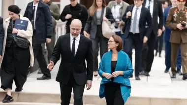 Ukrainian Defense Minister arrives in Luxembourg